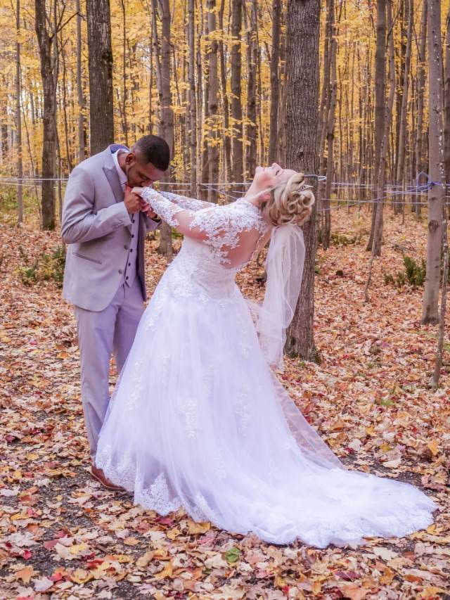 Wedding moment